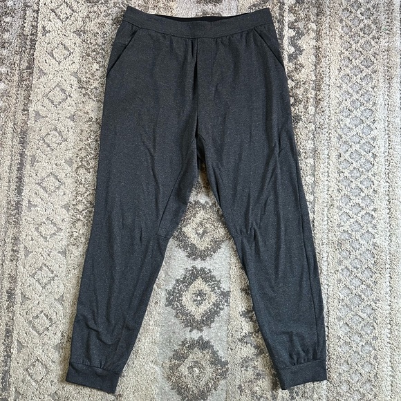Lululemon Heather Black Intent Joggers Large